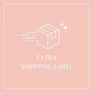 Extra shipping label